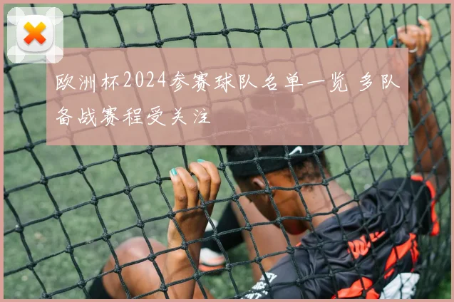 欧洲杯2024参赛球队名单一览 多队备战赛程受关注