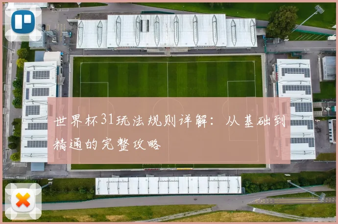 世界杯31玩法规则详解：从基础到精通的完整攻略
