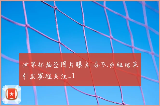 世界杯抽签图片曝光 各队分组结果引发赛程关注_1